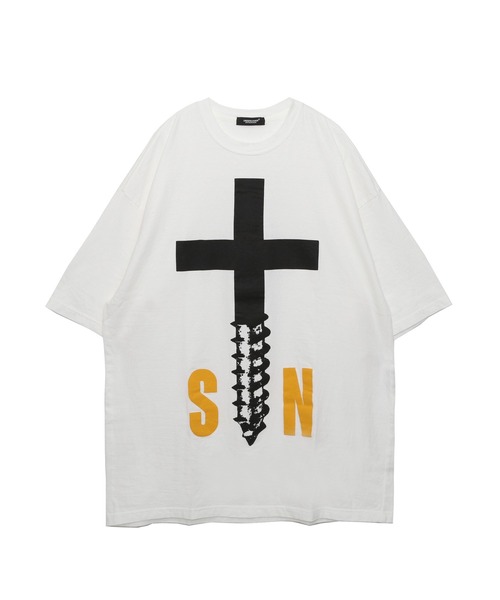 UNDERCOVER / Tシャツ/4/コットン/BLK/無地/UC1D4893-2 UNDERCOVER（アンダーカバー）の「UC1D4893-2（その他トップス）」 - WEAR