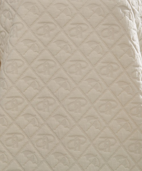 Arnold Palmer(アーノルドパーマー)の「アンブレラ ふくれジャガード プルオーバー(Tシャツ/カットソー・レディース・杢グレー/アイボリー/サックスブルー・S/M/L)」の6枚目の写真