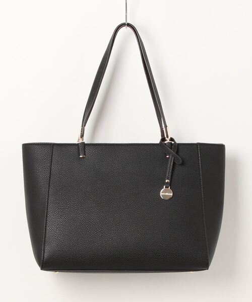 m.f.editorial（エムエフエディトリアル）の「m.f.エディトリアル レディース チャーム付き 両アオリポケットトートバッグ A4対応（ショルダーバッグ・レディース・ブラウン/ブラック・FREE）」の11枚目の写真