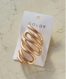 GOLDY（ゴールディ）の「【GOLDY】スクリブル ライン ヘアカフ / 6230306（ヘアゴム）」