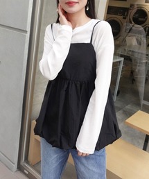 CORNERS | ナイロンタフタバルーンキャミソール(キャミソール)