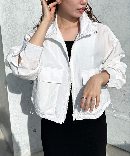 5O DUPPIES ツリーカモ フード付きナイロンジャケット