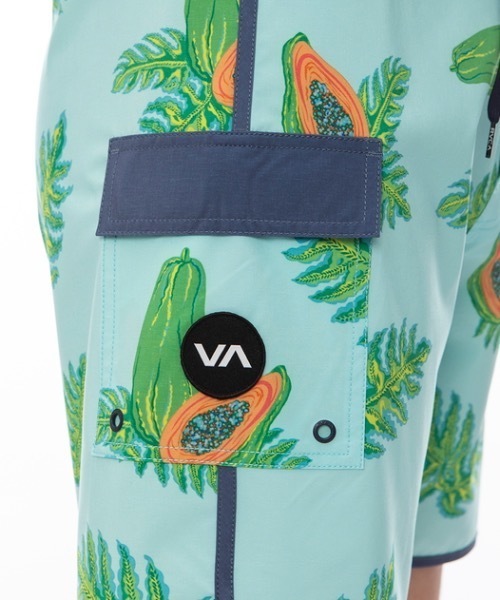 【セール】RVCA メンズ EASTERN TRUNK 18 ボードショーツ/サーフトランクス 【2024年春夏モデル】/ルーカリサイクルポリエステルエコボードスイムショーツ（水着）｜RVCA（ルーカ）