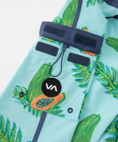 【セール】RVCA メンズ EASTERN TRUNK 18 ボードショーツ/サーフトランクス 【2024年春夏モデル】/ルーカリサイクルポリエステルエコボードスイムショーツ（水着）｜RVCA（ルーカ）