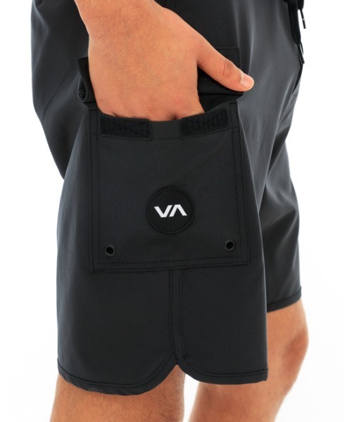 【セール】RVCA メンズ EASTERN TRUNK 18 ボードショーツ/サーフトランクス 【2024年春夏モデル】/ルーカリサイクルポリエステルエコボードスイムショーツ（水着）｜RVCA（ルーカ）