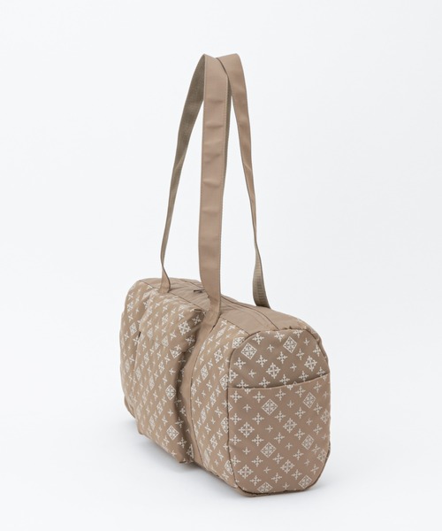 Daily russet(デイリー ラシット)の「モノグラムボストンバッグ(ボストンバッグ・レディース・ネイビー/ブラック/グレイッシュベージュ/グレー・FREE)」の5枚目の写真