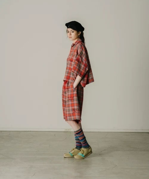 FACETASM(ファセッタズム)の「【FACETASM】NEW ERA×FACETASM BERET(ハンチング/ベレー帽・メンズ・ブラック・S-M/L-XL)」の9枚目の写真