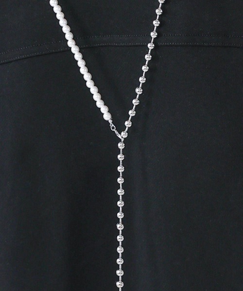 Bou Jeloud（ブージュルード）の「パールコンビネックレス（ネックレス・レディース・ゴールド/シルバー・ONESIZE）」の5枚目の写真