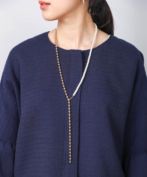 Bou Jeloud（ブージュルード）の「パールコンビネックレス（ネックレス・レディース・ゴールド/シルバー・ONESIZE）」の7枚目の写真