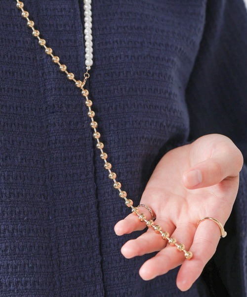 Bou Jeloud（ブージュルード）の「パールコンビネックレス（ネックレス・レディース・ゴールド/シルバー・ONESIZE）」の12枚目の写真