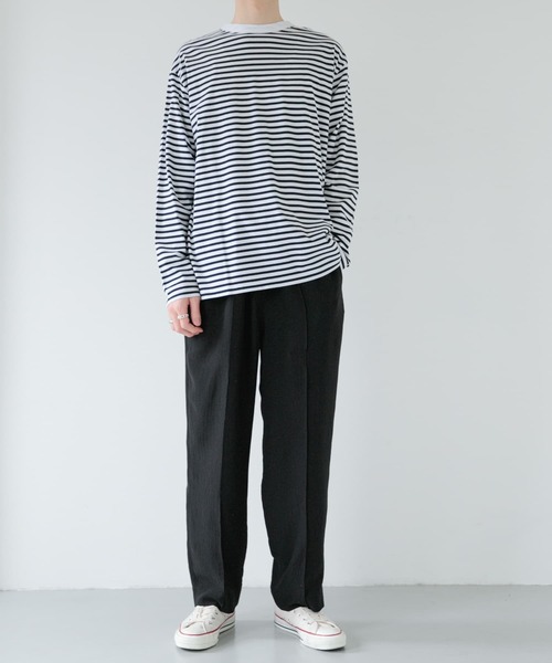 FORK&SPOON(フォークアンドスプーン)の「FORK&SPOON ワッシャーダブルクロスイージーパンツ(その他パンツ・メンズ・ブラック/ベージュ系その他・4/5)」の14枚目の写真