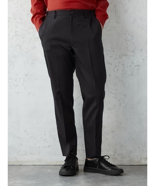 Perfect Suit FActory（パーフェクトスーツファクトリー）の「軽量プチプラセットアップ　パンツ　無地　グレー/ネイビー（スラックス・メンズ・ネイビー/ライトグレー・M/L/LL/S/SS）」の2枚目の写真