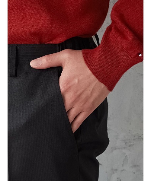 Perfect Suit FActory（パーフェクトスーツファクトリー）の「軽量プチプラセットアップ　パンツ　無地　グレー/ネイビー（スラックス・メンズ・ネイビー/ライトグレー・M/L/LL/S/SS）」の9枚目の写真