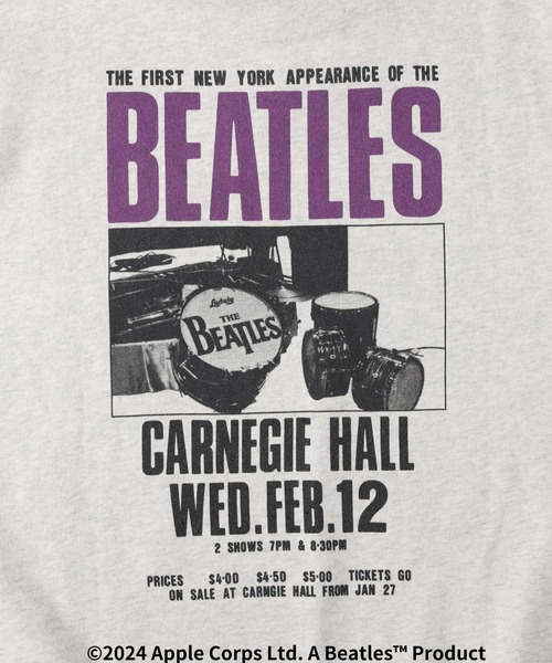 Right-on（ライトオン）の「【THE BEATLES】フォトPTトレーナー（スウェット・メンズ・オフホワイト/ダークグレー/キナリ・L/XL/M）」の19枚目の写真