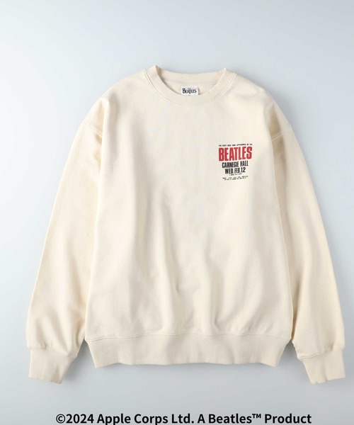 Right-on（ライトオン）の「【THE BEATLES】フォトPTトレーナー（スウェット・メンズ・オフホワイト/ダークグレー/キナリ・L/XL/M）」の13枚目の写真