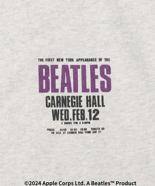 Right-on（ライトオン）の「【THE BEATLES】フォトPTトレーナー（スウェット・メンズ・オフホワイト/ダークグレー/キナリ・L/XL/M）」の22枚目の写真