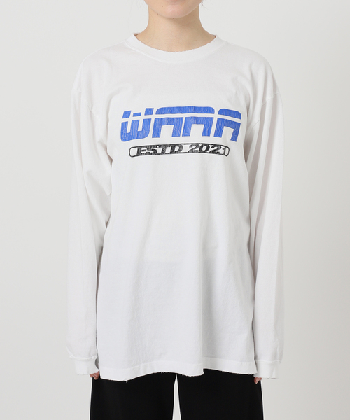 AP STUDIO（エーピーストゥディオ）の「【STUDIO WEAREALLANIMALS】別注ロングスリーブTシャツ（Tシャツ/カットソー・レディース・ホワイト・FREE）」の16枚目の写真