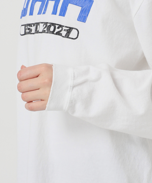 AP STUDIO（エーピーストゥディオ）の「【STUDIO WEAREALLANIMALS】別注ロングスリーブTシャツ（Tシャツ/カットソー・レディース・ホワイト・FREE）」の22枚目の写真