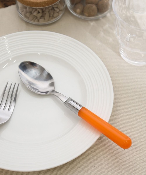 BAYFLOW（ベイフロー）の「ハンドルカラースプーン（キッチンツール・レディース・オレンジ/ブルー/ホワイト・0）」の3枚目の写真