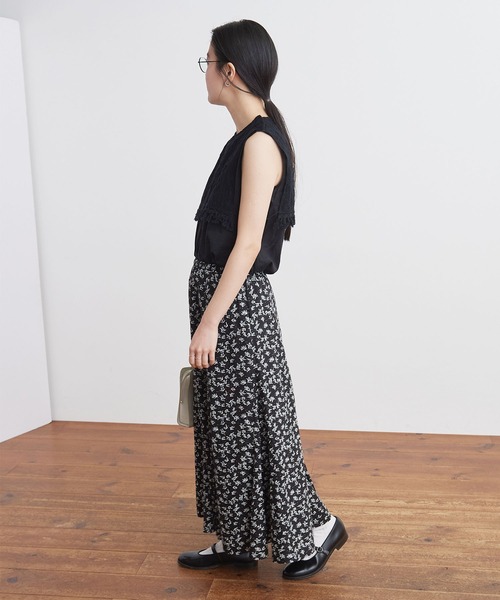 【新品】fig londonフィグロンドン 花柄　ロングスカート fig londonフィグロンドン 花柄 ロングスカート - メルカリ