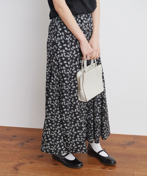 fig Ｌondon（フィグロンドン）の「tulip skirt（スカート・レディース・ホワイト/ブラック・FREE）」の15枚目の写真