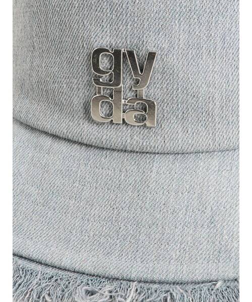 GYDA（ジェイダ）の「square gyda fringeバケットハット（ハット・レディース・ブラック/ライトブルー・FREE）」の9枚目の写真