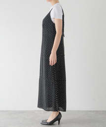 leur logette ルールロジェット　ルルロジェッタ　ローズ　ワンピース leur logette ルールロジェット ユニクロ ワンピース ピンク