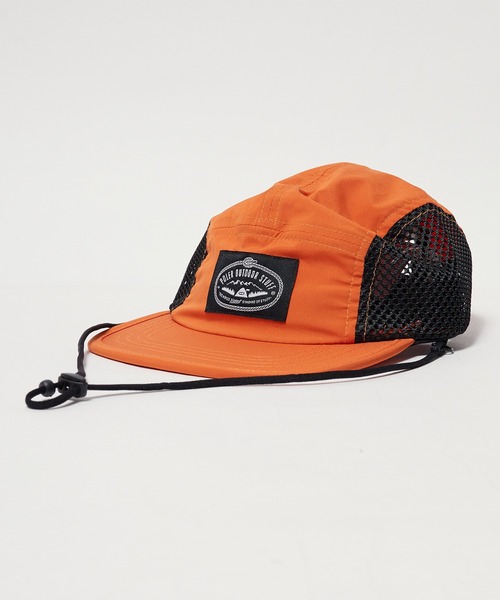 POLeR(ポーラー)の「POLeR/ポーラー KIDS 2WAY DRAW CORD CAP キャップ(キャップ・キッズ・グレー/ブルー/ブラック/オレンジ・ONE SIZE)」の4枚目の写真