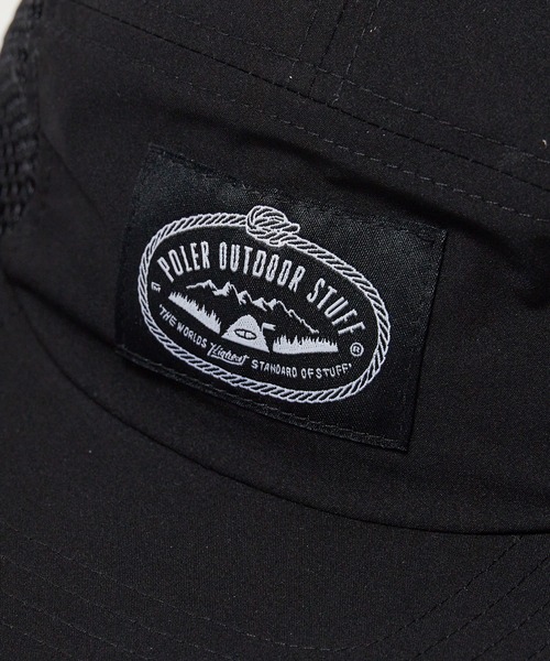POLeR(ポーラー)の「POLeR/ポーラー KIDS 2WAY DRAW CORD CAP キャップ(キャップ・キッズ・グレー/ブルー/ブラック/オレンジ・ONE SIZE)」の9枚目の写真