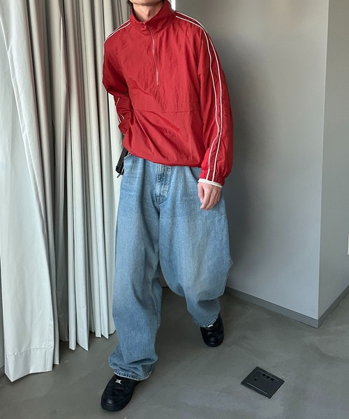 apres jour mignon(アプレジュールミニョン)の「パイピングアノラック【ZOZOTOWN限定アイテム】(その他トップス・レディース・ブラック/レッド/オフホワイト/グレー・X-LARGE/フリー)」の9枚目の写真