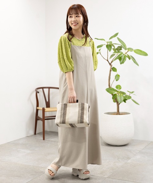 LEPSIM（レプシィム）の「ランタンプルオーバー　114227（Tシャツ/カットソー・レディース・オフホワイト/ブラック/グリーン系その他・FREE）」の12枚目の写真