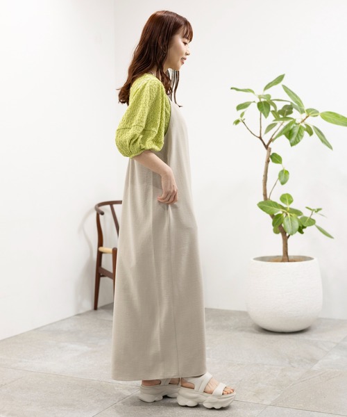 LEPSIM（レプシィム）の「ランタンプルオーバー　114227（Tシャツ/カットソー・レディース・オフホワイト/ブラック/グリーン系その他・FREE）」の11枚目の写真