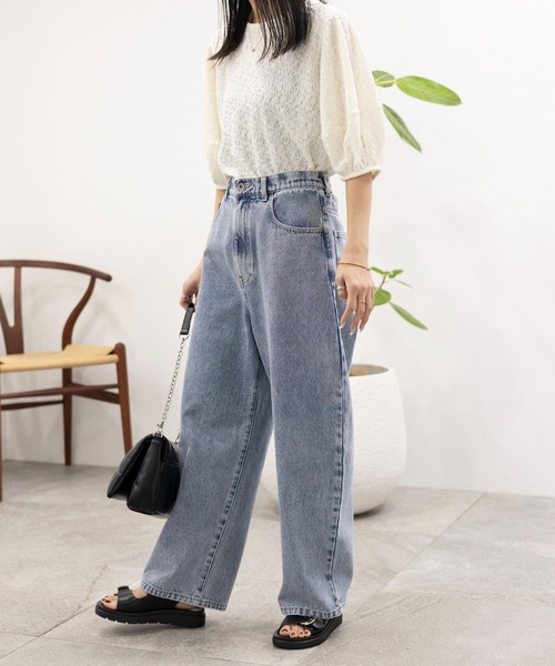 LEPSIM（レプシィム）の「ランタンプルオーバー　114227（Tシャツ/カットソー・レディース・オフホワイト/ブラック/グリーン系その他・FREE）」の18枚目の写真