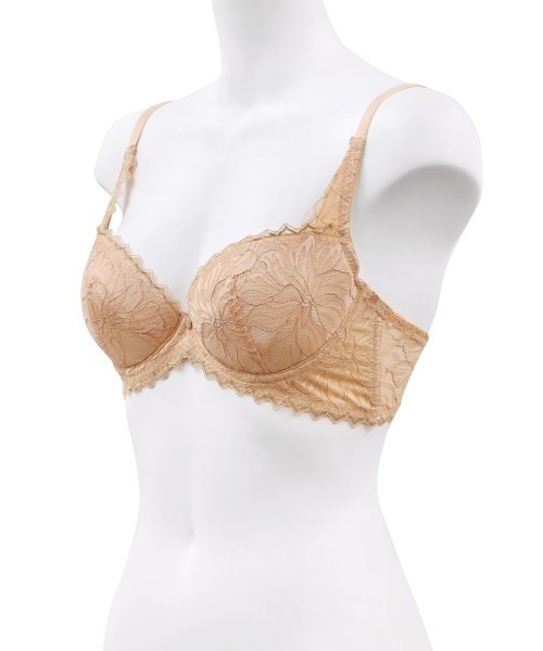 ANNEBRA（アンブラ）の「Heart デコルテメイクブラジャー（ブラジャー・レディース・クリーム/シャーベット・B70/B75/C70/C75/C80/D70/D75/D80/E70/E75/E80/F70/F75/G70/G75）」の6枚目の写真
