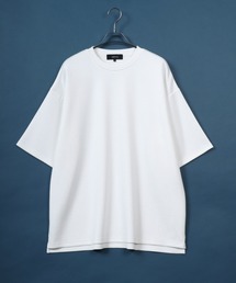 ANPAS | ANPAS Ponte Fabric Plain Color Oversized T-Shirt/ANPAS 別注 ポンチ オーバーサイズ Tシャツ 接触冷感 無地Tシャツ メンズ レディース(Tシャツ/カットソー)