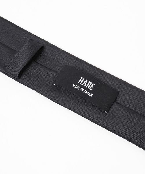 HARE（ハレ）の「スクエアプレートナロータイ(HARE)（ネクタイ・メンズ・ブラック・FREE）」の15枚目の写真
