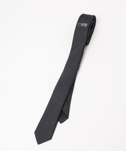HARE（ハレ）の「スクエアプレートナロータイ(HARE)（ネクタイ・メンズ・ブラック・FREE）」の19枚目の写真