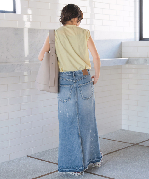 5 1/2 DUCK SKIRT 27サイズ　デニムスカート Spick＆Span デニムスカート 5 1/2 DUCK SKIRT : ZOZOTOWN Yahoo