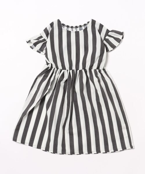 LSP WOW（エルエスピーワオ）の「【LSP WOW!】ガールズ総柄ワンピース（80～130cm）（ワンピース・キッズ・ブラック系2/ブルー/イエロー/ブラック系1/ホワイト系2/ホワイト系1/ブラック系3/グリーン・80/90/100/110/120/130）」の17枚目の写真