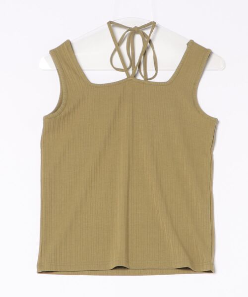 apres jour clair】リボン付き変形タンクトップ【ZOZOTOWN限定アイテム