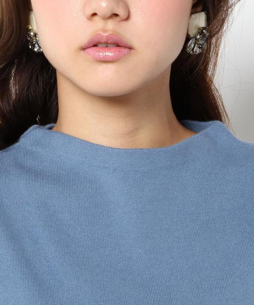 Another Edition（アナザーエディション）の「コットンナイロンリブノースリーブニット/AEBC　C/ＮﾘﾌﾞＮＳＬﾆｯﾄ◆（ニット/セーター・レディース・ライトグレー/ワインレッド/ライトブルー・フリー）」の10枚目の写真