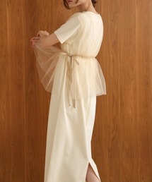 Bab | 【S・Mサイズ展開】チュールドッキングワンピース(ワンピース)