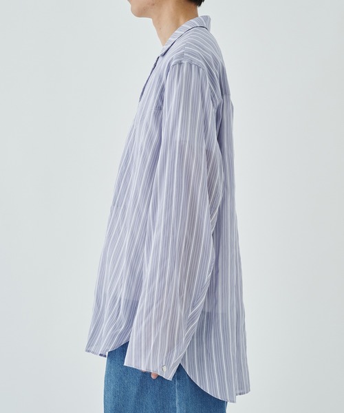 saby/サバイ】STUDIOUS別注 STRIPE SHIRT（シャツ/ブラウス