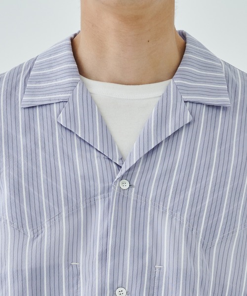 saby/サバイ】STUDIOUS別注 STRIPE SHIRT（シャツ/ブラウス