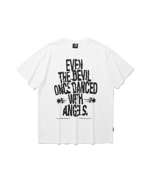 NICE GHOST CLUB（ナイスゴーストクラブ）の「【UNISEX】niceghostclub／CRUMPLED T 2124386（Tシャツ/カットソー・レディース・ホワイト/ブラック・MEDIUM/SMALL/LARGE）」の3枚目の写真