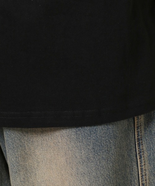 NICE GHOST CLUB（ナイスゴーストクラブ）の「【UNISEX】niceghostclub／CRUMPLED T 2124386（Tシャツ/カットソー・レディース・ホワイト/ブラック・MEDIUM/SMALL/LARGE）」の13枚目の写真