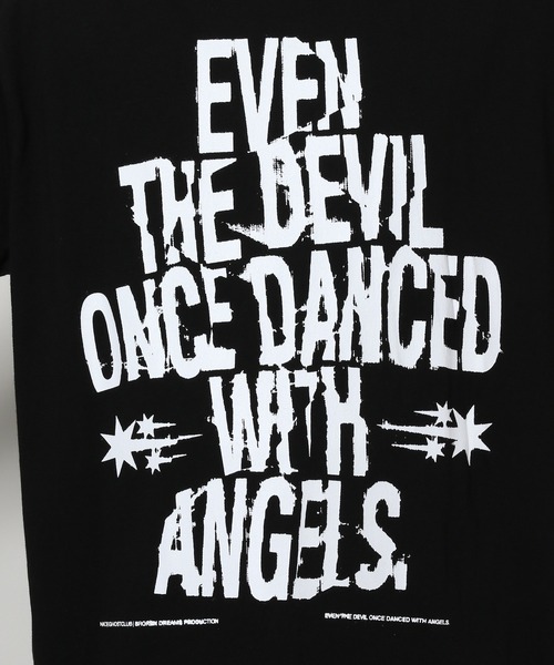 NICE GHOST CLUB（ナイスゴーストクラブ）の「【UNISEX】niceghostclub／CRUMPLED T 2124386（Tシャツ/カットソー・レディース・ホワイト/ブラック・MEDIUM/SMALL/LARGE）」の15枚目の写真