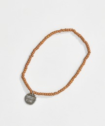 DOUBLE STEAL | ビーズ アンクレット(アンクレット)