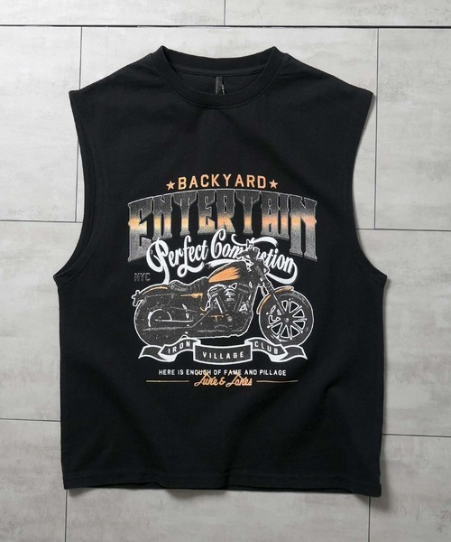 Ritzy(リッツィー)の「16/天竺 プリントノースリーブ レディース メンズ(Tシャツ/カットソー・メンズ・ブラック/モカ/ブラック系その他2/ブラウン系その他/ブラック系その他/ブラウン系その他2/その他/その他6/ブラック系その他3/ブラック系その他5/その他4/その他7/ブラック系その他4/ブラック系その他6/ブラック系1/その他8/その他1/その他2/その他3/その他5/ブラック系・LARGE/X-LARGE/MEDIUM/L/M/S/SMALL/XL)」の15枚目の写真