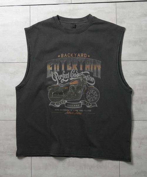 Ritzy(リッツィー)の「16/天竺 プリントノースリーブ レディース メンズ(Tシャツ/カットソー・メンズ・ブラック/モカ/ブラック系その他2/ブラウン系その他/ブラック系その他/ブラウン系その他2/その他/その他6/ブラック系その他3/ブラック系その他5/その他4/その他7/ブラック系その他4/ブラック系その他6/ブラック系1/その他8/その他1/その他2/その他3/その他5/ブラック系・LARGE/X-LARGE/MEDIUM/L/M/S/SMALL/XL)」の6枚目の写真